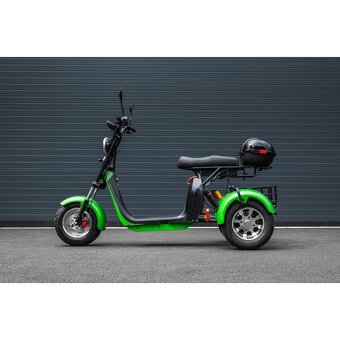 Elektro tříkolka Leramotors C5, 2000W, zelená - 4