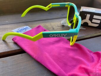 Oakley Frogskins Hybrid Celeste Tennis Yellow Prizm Ruby - 4