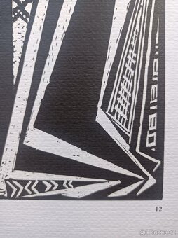 František Kupka - Čtyři příběhy bílé a černé - grafika č.12 - 4