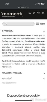 Luxusní křeslo Stav Nové - 4