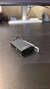 AXAGON CRE-SAC, card reader SD / microSD, UHS-I, SUPERSPEED - 4