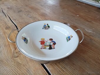 ART DECO DĚTSKÝ PORCELÁNOVÝ TERMOTALÍŘ - 4