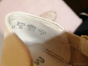 Boty kožené, vel. 6,5 - NOVÉ - 4