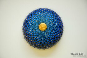 Mandala "Modré nebe" DotArt, akryl - 4