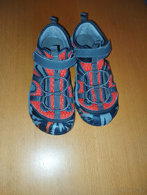 Sandálky QUECHUA 32 - černošedočervené - 4