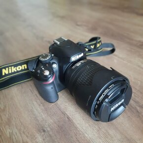 Nikon D3200 + Nikkor 18-105mm - 4