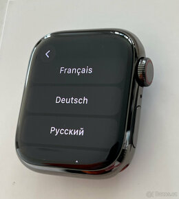 Apple Watch 7 41mm Cellular nerez - 4