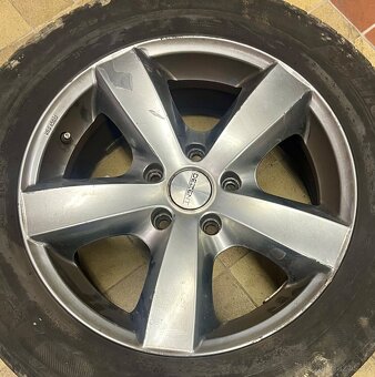 Alu kola r17 na VW T5 / s pneu 235/55r17 - 4