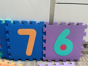 Pěnové puzzle, 10 ks - 4