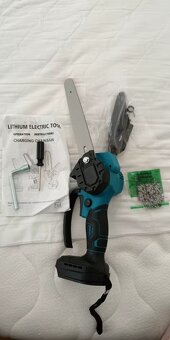 6" palcová elektrická řetězová pila Kompatibilní Makita 18V - 4