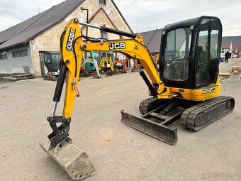 Minibagr Jcb 8030 2013 2x lzice 3200 kg - 4