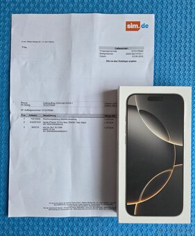 iPhone 16 Pro Max 256GB Natur NOVÝ NEROZBALENÝ - 4