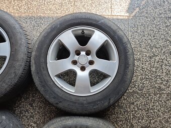 Letní sada 5mm - Pneu 195/65 R15 - ALU disky 5x100 R15 - 4