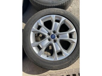 ALU disky originál Ford 5x108 R18 s letními pneu 235/50 R18 - 4