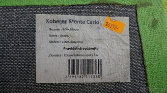 KUSOVÝ KOBEREC MONTE CARLO GREEN 200X290CM /BRENO - 4