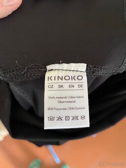 Těhotenské legíny KINOKO Mama hug černé M - 4
