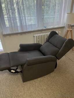 Relaxační elektrické polohovací křeslo - 4