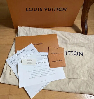 Plátěná kabelka Louis Vuitton Lembag Hnědá s monogramem – Na - 4