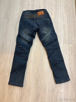 Kalhoty na motorku AYRTON super stretch vel 30/30 - 4