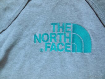 dámská The North Face sv.šedá mikina,kapuce nápis 40/M - 4
