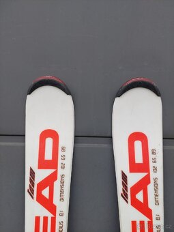 Dětské lyže HEAD, 117 cm + hůlky + lyžáky - 4