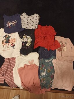 Dívčí oblečení vel 92-104 - 4