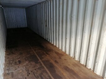 Lodní - námořní skladový kontejner DV 40", rozměry 2,4 x 12 - 4