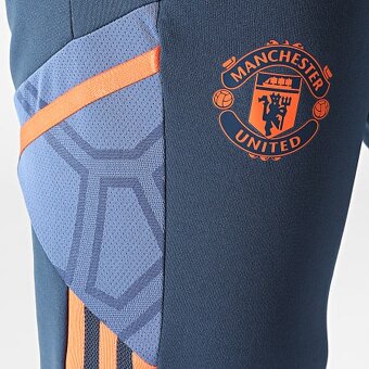 ADIDAS -MANCHESTER SPORTOVNÍ-FOTBAL  PÁNSKÉ PROFI TEPLÁKY XL - 4