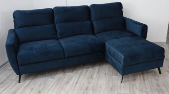 Luxusní rohová sedací souprava rozkládací Berlin - 4