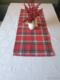 Vánoční ubrusy, prostírání, cena za 9 ks s velkou slevou - 4