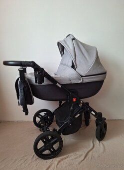 Kombinovaný kočárek Tudore Ranger šedý - 4