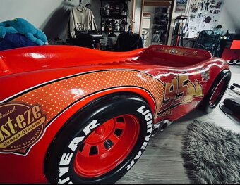 Dětská 3D postel auto - 4