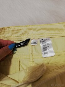 Žluté riflové šortky - 4