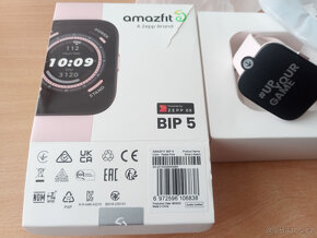 Nové nepoužité hodinky Amazfit Bip 5 Pink - Růžové - 4