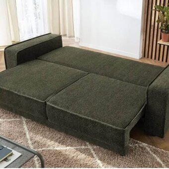 Krásná, kvalitní zánovní rozkl. gauč BoboChic Paris, PC38000 - 4