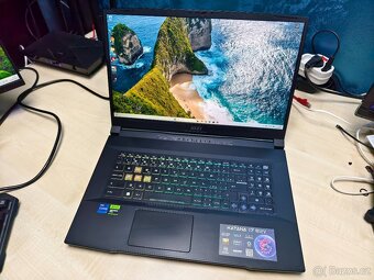 Herní notebook 10jádro i7 12650H, RTX4060 8GB, 16GB - záruka - 4