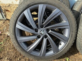 Hliníková kola Škoda Octavia IV 225/45 R18 - 4