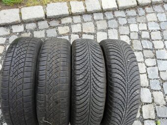 ZIMNÍ PNEU + DISKY VW SEAT 14" ŠKODA 165/70R14 - 4