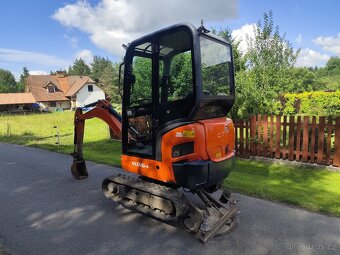 Minibagr Kubota KX016-4, rok 2018, 1700mth, roztah. pásy - 4