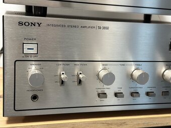 SONY TA-3650 + ST-3950 VINTAGE STEREO ZESILOVAČ - 4