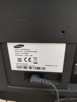 Televize SAMSUNG 19“, model: LE19D450G1W - 4