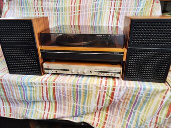 Tesla Hi-Fi zesilovač gramofon a reproduktory - 4