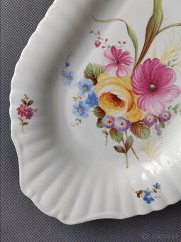 Nádherný porcelánový servírovací talíř Bayreut Gloria Royal - 4