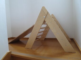 Piklerův trojúhelník prolézačka se skluzavkou - TOP stav - 4