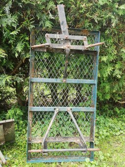 Radlice na sníh, konstrukce na vozíkza traktůrek - 4