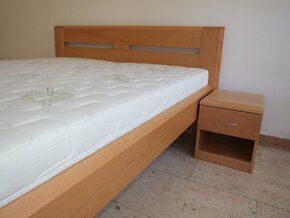 Nová 4 cm buková postel, nosnost 600 kg, Odvezu a smontuji - 4