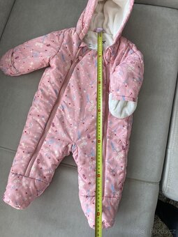 Zimní kombinéza pro miminka - 4