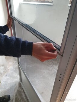 Hliníkové dveře - nové - 4