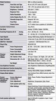 EIZO FlexScan S1961 / 10 bit panel, automatické podsvícení - 4