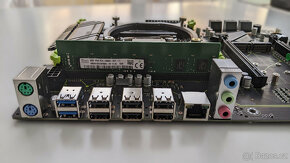 Deska X99 + Xeon E5-2673 V3 (12 jader / 24 vlaken) + 8G RAM - 4
